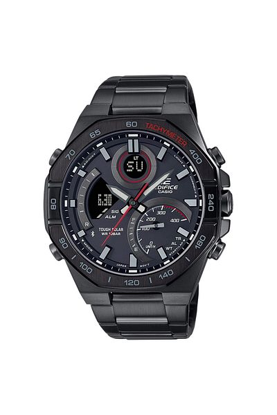 Casio Mens Watch Ecb-950dc-1aef, Quartz, 48mm, 10atm