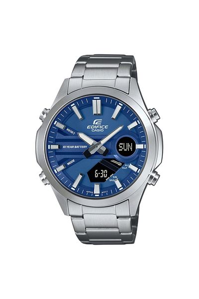 Casio Mens Watch Efv-c120d-2aef, Quartz, 46mm, 10atm