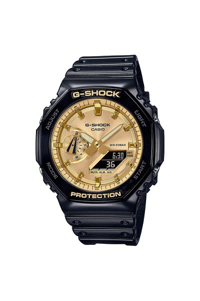 Casio Ανδρικό Ρολόι Casio GA-2100GB-1AER, Quartz, 45mm, 20ATM