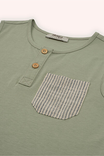 Panço Erkek Bebek Yeşil Atlet