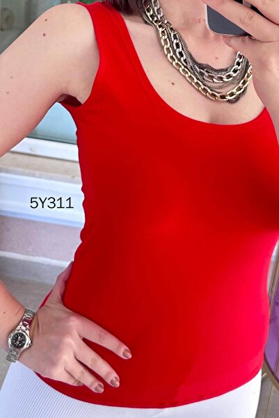 İnce Topuk Full Lycra Viscose Undershirt 5Y311