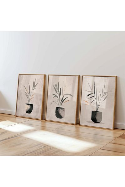 Dekorsiahome Set de masă pentru sufragerie, hol, bucătărie, 3 bucăți, cu cadru din lemn SET3054