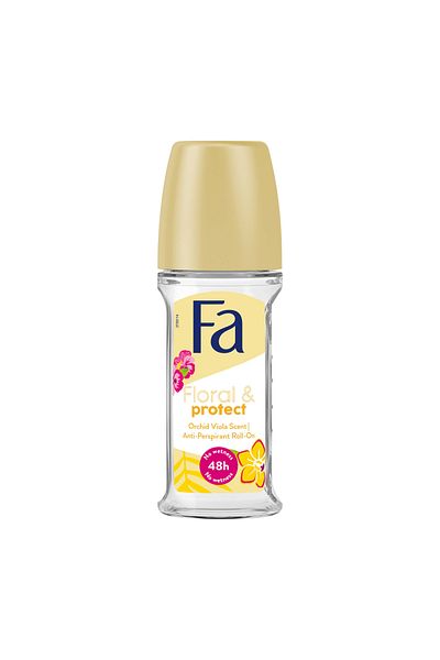 Fa Floral & Protect Orchid & Viola Scent Anti-Perspirant Roll On 50 ml
