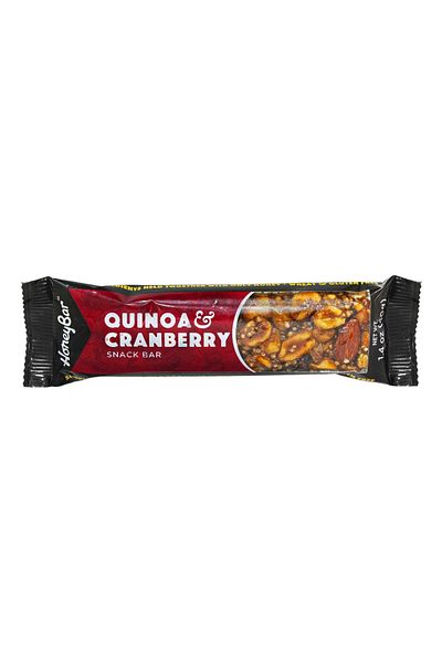 Not Applicable HoneyBar Quinoa & Cranberry Snack Bar (40g)