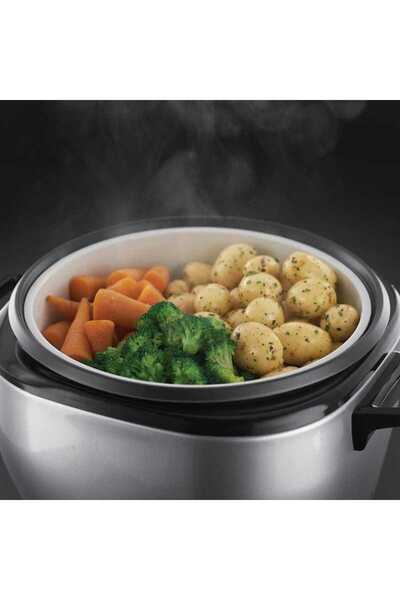 RUSSELL HOBBS Rice cooker with steam Russell Hobbs 23570-56 5L 1000W Stainless steel