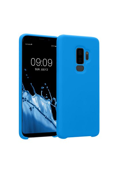 KWmobile Carcasă pentru Samsung Galaxy S9 Plus, silicon, albastră, 44183.157