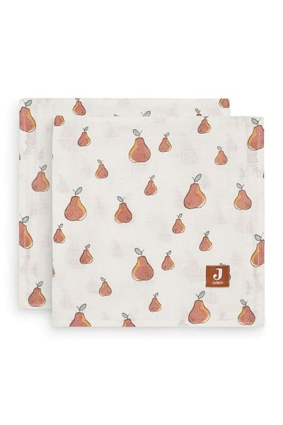 Jollein Set 2 scutece reutilizabile pentru bebeluși Jollein, Bumbac, 115x115 cm, Multicolor