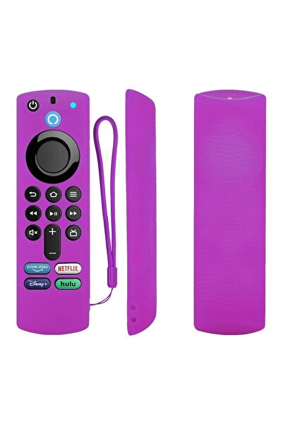 Choice جراب T056 من السيليكون الأرجواني مناسب لجهاز التحكم عن بعد الخاص بتلفز...