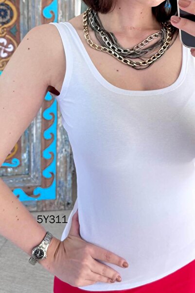 İnce Topuk Full Lycra Viscose Undershirt 5Y311