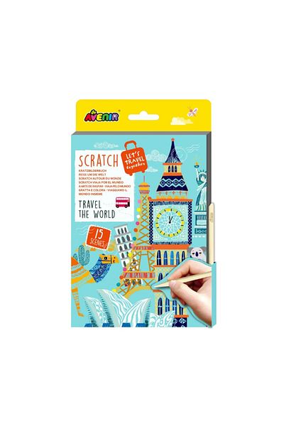 AVENİR Scraper Set - Travel around the world