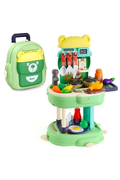 rexa مجموعة مطبخ متعددة الوظائف 3 في 1 للأطفال