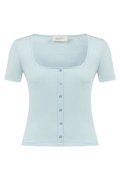 Capsule of us Lyra Ribana Top - Mavi