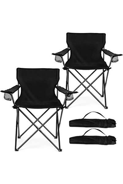 Wemart كرسي تخييم وخارجي، مع حامل أكواب وقاعدة مضادة للانزلاق، مصنوع من طبقة مزدوجة من الماء