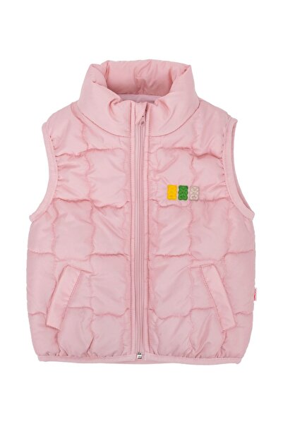 Haribo 3-8 Years Old Licensed Girl's Padded Vest-Pink