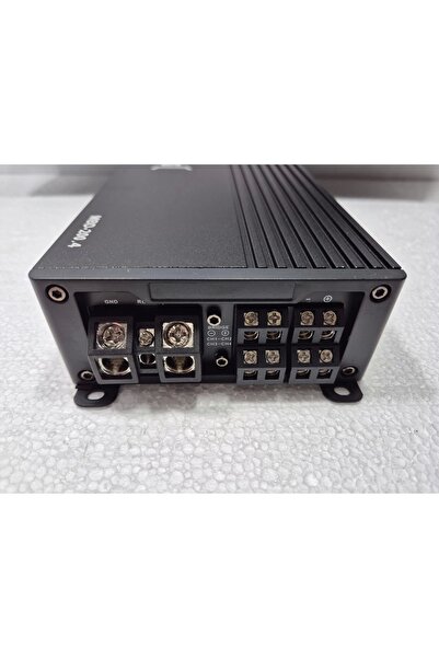 MOBASS 4 Kanal Amfi – 4 x 200 RMS Ses ve Bass Amfisi – MBD-200.4 Oto Anfi