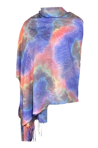 DACSHOP Shawl - Multicolor - Floral