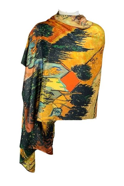 DACSHOP Shawl - Multicolor - Floral