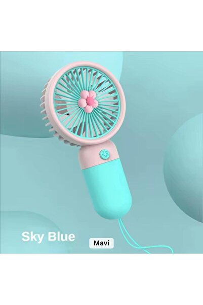 sonx Renkli Mini el tipi şarjlı fan sessiz,güçlü ve taşınabilir rengarenk EL ...