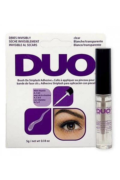 Duo Feather Eyelash Glue Clear 5g