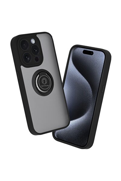 SKYDDAR INNOVATION Θήκη για Iphone 15 Pro, Glinth με περιστρεφόμενο δακτύλιο ...