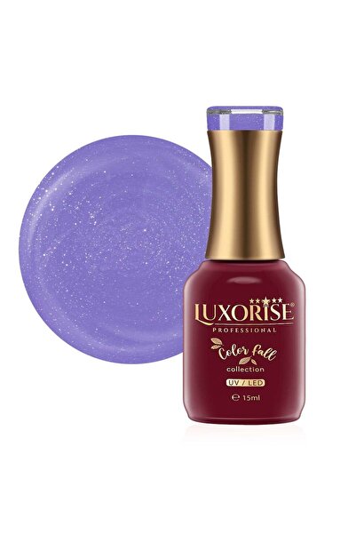 LUXORISE Ημιμόνιμο βερνίκι νυχιών Color Fall Collection - Icy Lavender, 15ml