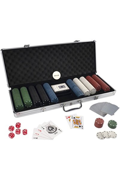 ACTION ONE Poker Game 500 4g chips in aluminum case