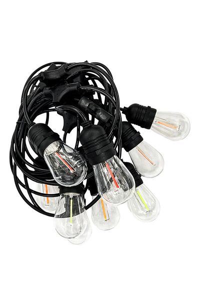 Naimeed Company Ghirlandă decorativă cu energie solară, Naimeed D6125, 5m, 10 becuri LED, lumină multicoloră
