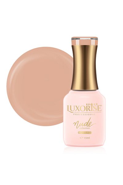LUXORISE Oja semipermanentă Nude Collection LUXORISE, Gracious Ride 15ml