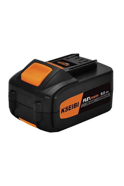 kseibi بطارية ليثيوم 20 فولت 8,0 أمبير - لتشغيل الأدوات اللاسلكية، بطارية أداة لاسلكية/قابلة لإعادة الشحن.