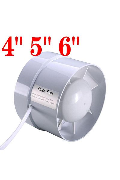 Choice EU 220V 6inch 4/5/6 inch 220V Silent Ventilation Air Vents Ventilator Extractor Exhausted Extractor
