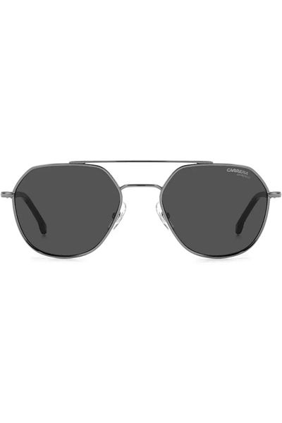 Carrera Ca303/s Kj1/ir Men's Sunglasses, Grey, Aviator, 53 Mm