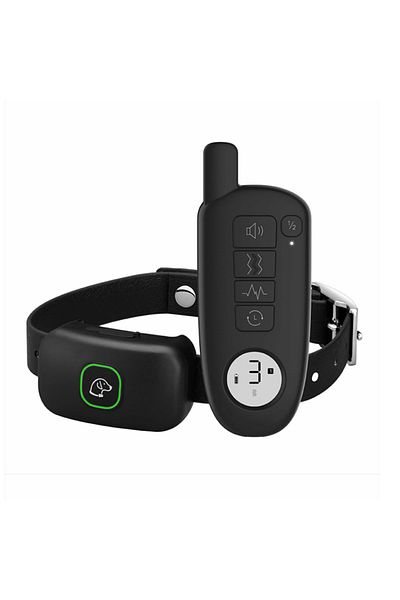 Choice Black For 1 Dog Electric Dog Training Collar Shock Vibration Sound Waterproof Dogs Anti Barking Coll