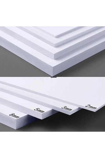 Choice 5pcs White 3mm 5pcs 300x200mm White/black Pvc Foam Board For Diy Building Model Materials Handmade M