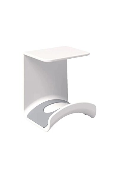 Choice4 حامل سماعة رأس عالمي من البلاستيك اللاصق للتثبيت على الحائط أسفل المك...