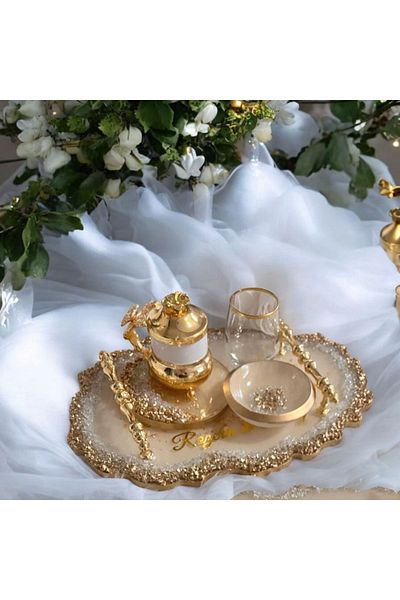 Home The Epoxy Promise Engagement Tray. The Coffee of the Promise Tray. Personalized Tray