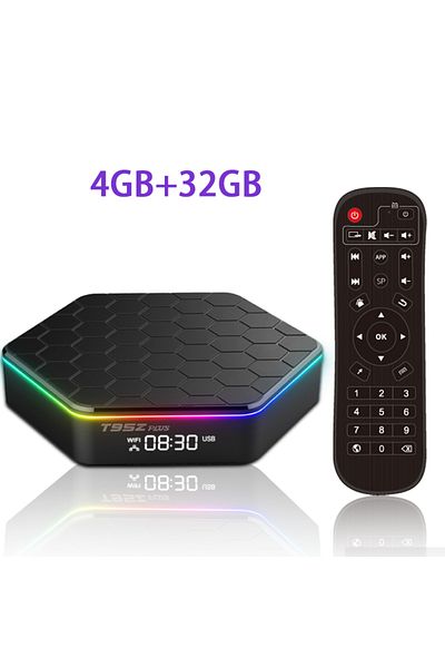 Choice EU Plug 4GB 32GB Original 8K Ultra HD WIFI6 T95ZPLUS TV Box with Artificial Intelligence Support TV