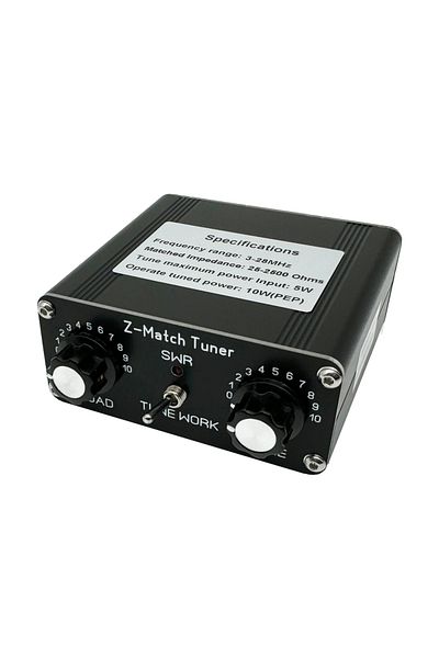 Choice Finished NEW QRP Z-match Manual Antenna Tuner 3-28 MHz