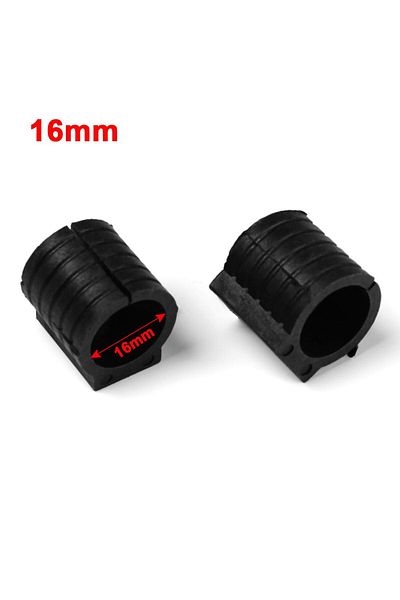 Choice 16mm 10Pcs Durable U Shaped Chair Leg Pad Useful Non-slip Tube Caps Anti-front Tilt Damper Stool Pip