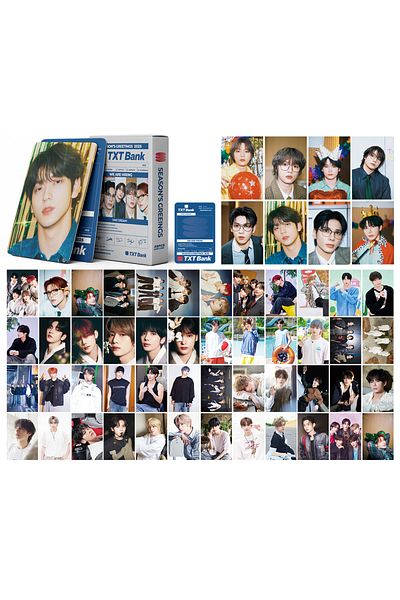 Choice Txt Bank 55pcs/box Kpop Photo Album Txt Bank Yeonjun Soobin Beomgyu Lomo Cards Photocards For Fans C