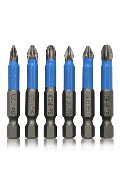 Choice Hexagon handle 50mm 6pc Screwdriver 6Pcs Hexagonal Handle Anti Skid Electric Screwdriver Woodworking