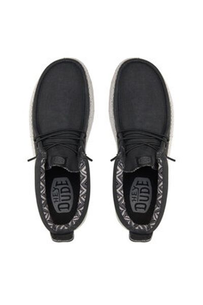 HEY DUDE men's moccasins 40701 black