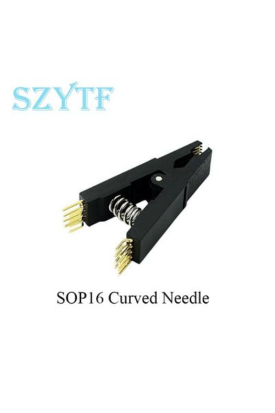 SZYTF Sop16 Curved Needle Programmer Testing Clip Sop8 Sop16 Sop Soic 8 Soic 16 Soic8 Soic16 Soic8 Dip16 D