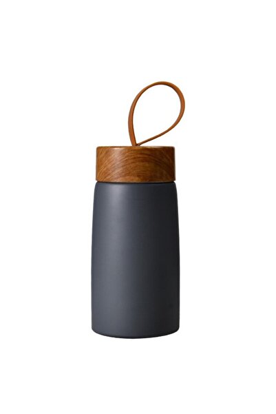 Choice كوب قهوة رمادي معزول سعة 201-300 مل، مصنوع من الفولاذ المقاوم للصدأ 30...