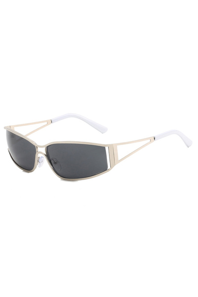 Choice GRAY Y2k Sunglasses Women Men Oversized Brand Designer Gradient Goggle...
