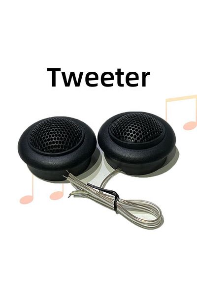 Choice TS-T120 89db مكبر صوت للسيارة أبواق صوت السيارة موسيقى ستيريو عالية التردد تعديل صوت السيارة تويتر...