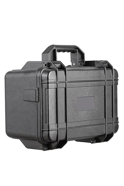 toohr 330x230x170mm black Waterproof Hard Carry Tool Case Bag Organizer Storage Box Camera Photography Saf