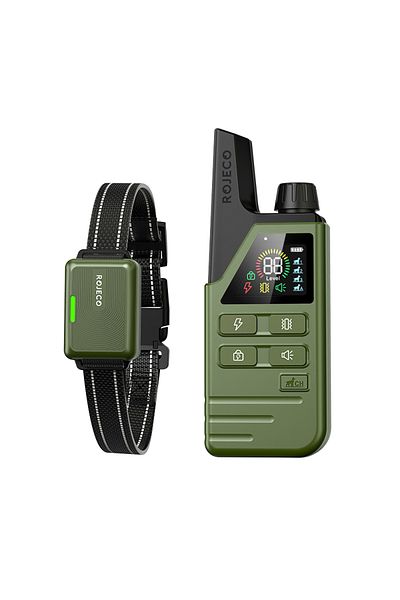Choice 1 Collar ROJECO Electric Dog Training Collar Remote Control Pet Puppy Dog Bark Stop Collar Waterproo