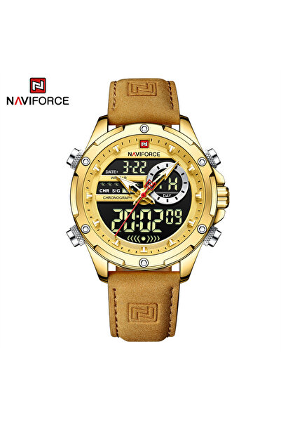 Choice ساعة GGLBN NAVIFORCE الفاخرة الأصلية للرجال، ساعة يد رياضية كاجوال كرو...