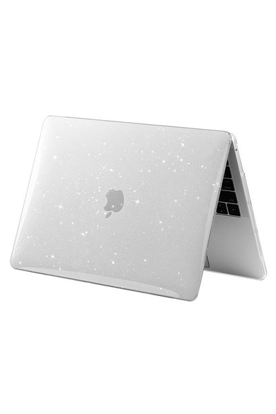 EGYAL جراب كمبيوتر محمول من الكريستال اللامع A2337 A1932 A2179 لجهاز MacBook air 13 جراب M2 MacBook pro 13 جراب M1 Air