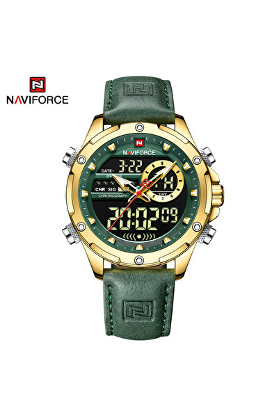 Choice ساعة GGNGN NAVIFORCE فاخرة أصلية للرجال، ساعة يد رياضية كاجوال كرونوغر...